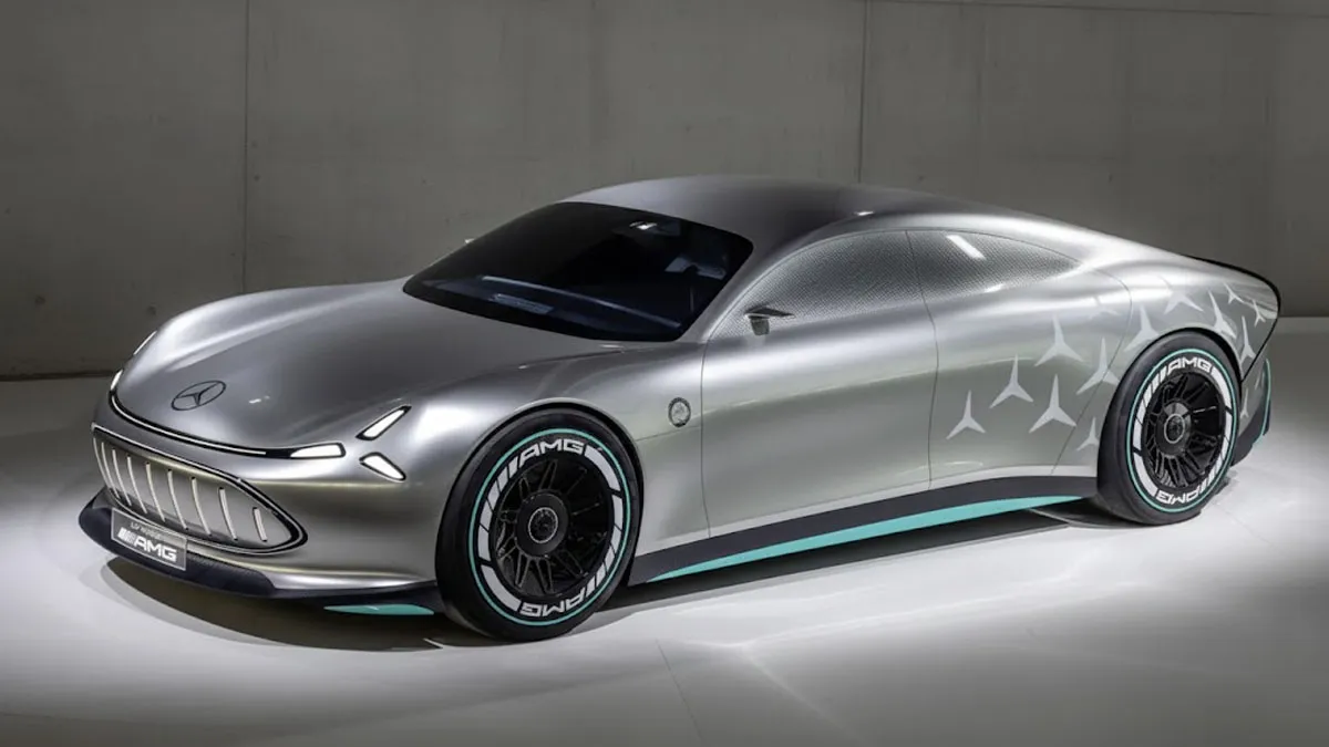 The Electric Mercedes AMG GT Is Coming in 2026 — and It Already Stunned Brad Pitt